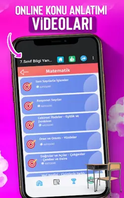 CepOkul Tüm Dersler Test Çöz android App screenshot 10